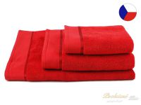 Froté ručník z mikrobavlny STAR 450g červená 50x100