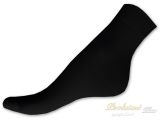 Bambusové ponožky dámské 35/37 Hladké černé