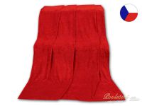 Luxusní deka MICRO červená 400g 150x200
