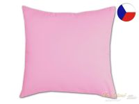 Jednobarevný povlak na polštář bavlněný 70x90 EXCLUSIVE růžový