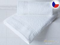 Froté ručník 50x100 NORA 450g Vlny bílé