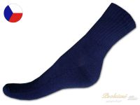 Trekové ponožky polofroté 35/37 Tmavě modré