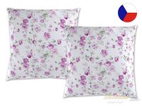 Bavlněný dekorační polštář 50x50 PROVENCE Viento růžové