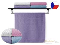 Luxusní ručník 50x100 ELLEN PEONIA 550g fialový