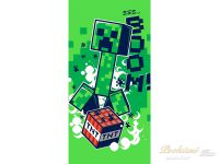 Dětská osuška Minecraft Boom 70x140