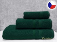 Kvalitní froté ručník 50x100 Violka tmavě zelená 450g