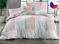 Francouzské povlečení bavlna EXCLUSIVE 2x 70x90, 220x200 Granada pink