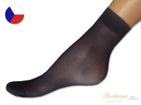 Silonkové ponožky Tristana zdravotní černé 3 páry