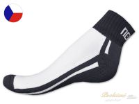 Ponožky polofroté THERMOLITE bílé - šedé 41/42