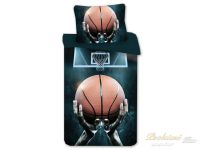 Bavlněné povlečení fototisk Basketball 70x90, 140x200