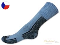 Extra teplé ponožky HORAL modrošedé 41/42