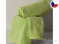 Froté ručník 50x100 RUJANA 400g Pruh zelený