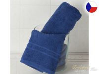 Froté ručník 50x100 RUJANA 400g Pruh tmavě modrý