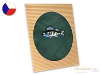 Dárkový pánský bavlněný kapesník pro rybáře - Okoun 1ks 