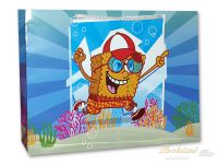 Dětská dárková taška 30x23x10 Sponge Bob