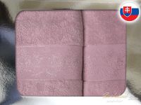 Dárková sada ručníku a osušky JASMIN fialový