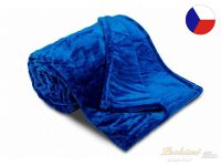 Luxusní deka ME UNI SLEEP 150x200 Královská modrá 300g