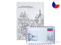 Bavlněné utěrky v obálce 50x70 Praha S 3ks