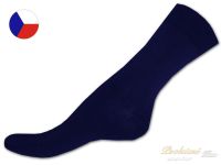 Barevné ponožky LYCRA 38/39 Tmavě modré