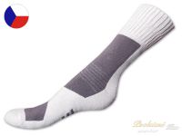 Ponožky froté s lycrou 41/42 Lux šedé