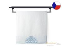 Luxusní ručník 50x100 TERRY 500g Grazia bílá II modrá