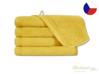 Kvalitní ručník 50x100 ELIT žlutý 400g