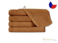 Kvalitní ručník 50x100 ELIT karamel 400g