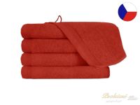 Kvalitní ručník 50x100 ELIT červený 400g