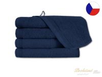 Kvalitní ručník 50x100 ELIT tmavě modrý 400g