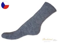 Rotex teplé ponožky TELEVIZORKY 37/38 šedé