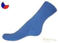 Rotex teplé ponožky TELEVIZORKY 39/41 modrošedé