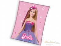 Dětská fleecová deka 150x200 Barbie princezna