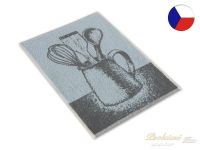 Malý kuchyňský ručník 35x50 ZARA 450g Vařečky modrošedá